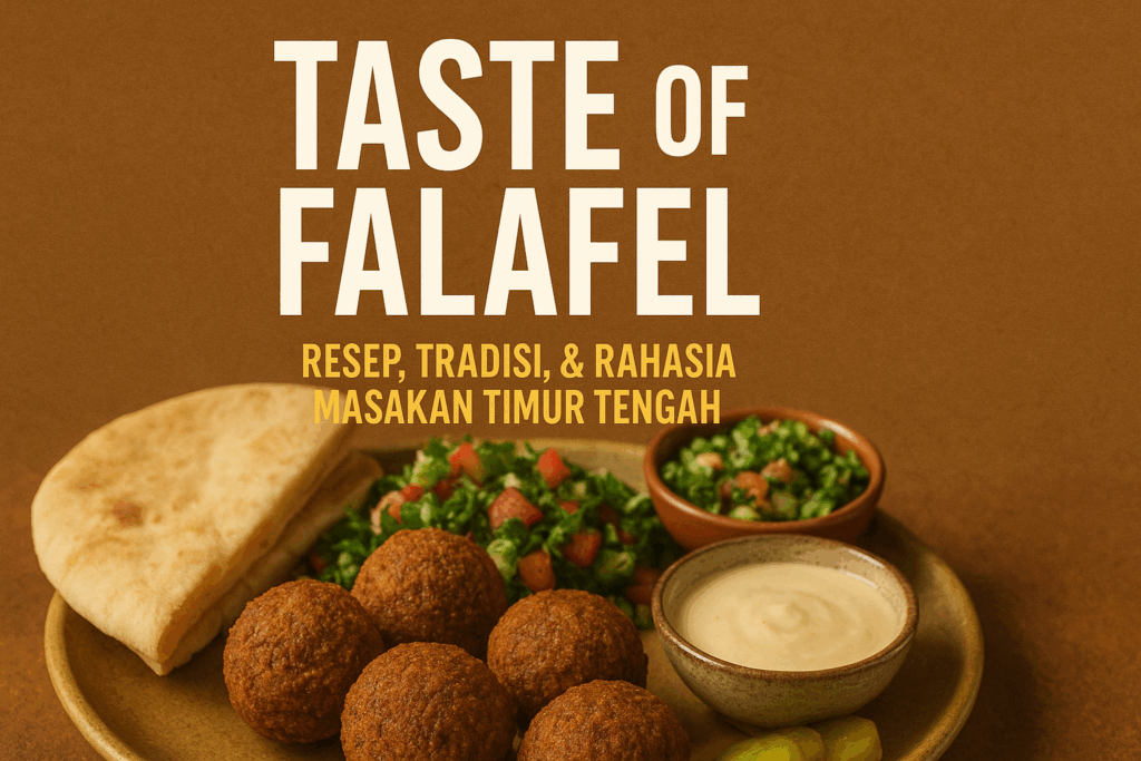 Taste of Falafel | Resep, Tradisi, & Rahasia Masakan Timur Tengah